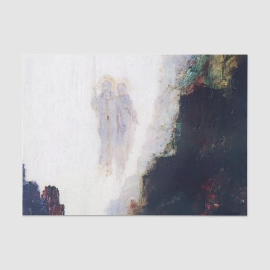“De engelen van Sodom” door Gustave Moreau Tissuepapier (Voorkant)