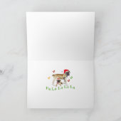 De Engelen van The Herald van de Schors van Feestdagen Kaart (Binnen)