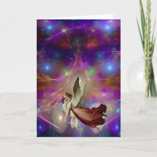 De engelen wachten op Wenskaart Kaart