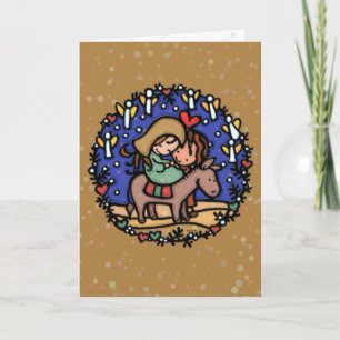 De engelen zongen bij Zijne geboorte.Jesus.CAMEL Feestdagen Kaart