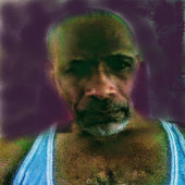 De engelen zullen je vangen canvas afdruk