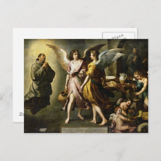 De Engelenkeuken, 1646 Briefkaart (Voorkant / Achterkant)