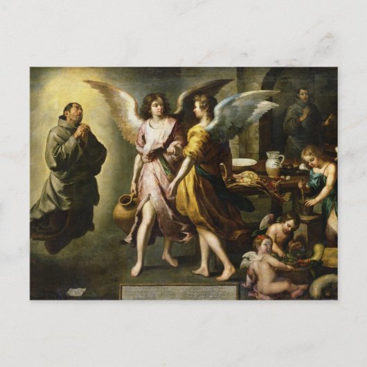 De Engelenkeuken, 1646 Briefkaart (Voorkant)