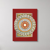 De Engelenkoren (Hildegard von Bingen) Canvas Afdruk (Voorkant)