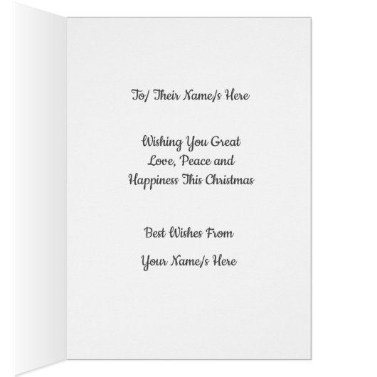 De engelenmuzikant van Irolli Art Christmas Kaart (Binnen (Rechts))