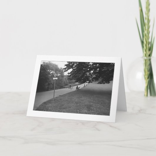 DE ENGELSE AFTERNOON-Kaart Kaart (Voorkant)