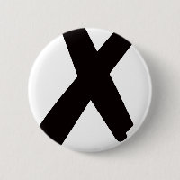 De Engelse Amerikaanse Letter "X"