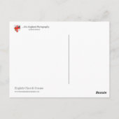 De Engelse Gepersonaliseerd Gepersonaliseerde Briefkaart (Achterkant)