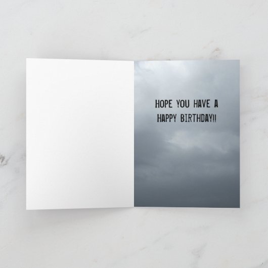 De Engelse kaart van de buldog grappige gelukkige (Binnen)