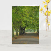 De Engelse Kaart van de Groeten van de Herfst (Gele Bloem)