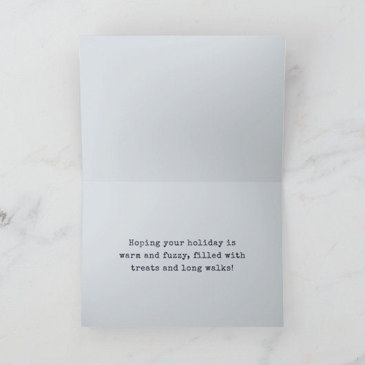 De Engelse Kaart van de Vakantie van het Spaniel (Binnen)