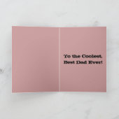 De Engelse Kaart van Vaderdag van de Buldog (Binnen)