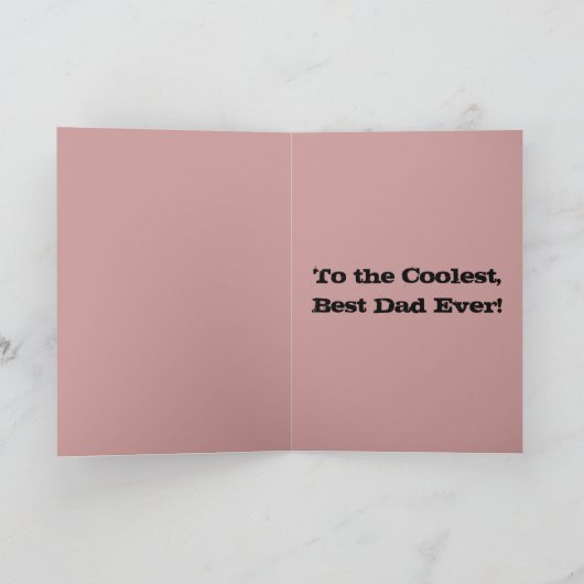 De Engelse Kaart van Vaderdag van de Buldog (Binnen)