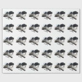 De Engelse Pointer Cadeaupapier (Vlak)