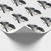 De Engelse Pointer Cadeaupapier (Hoek)