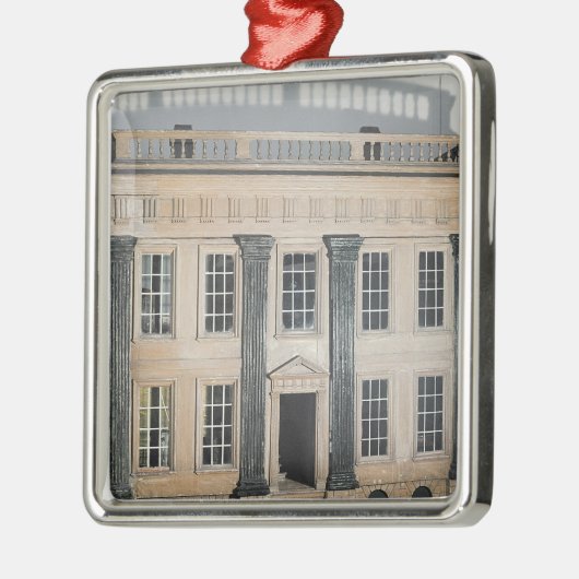 De Engelse pop van het Grote Huis Metalen Ornament (Links)