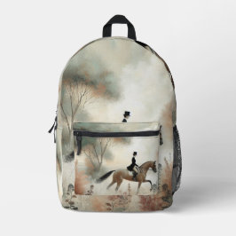 De Engelse rugzak van de ruiter