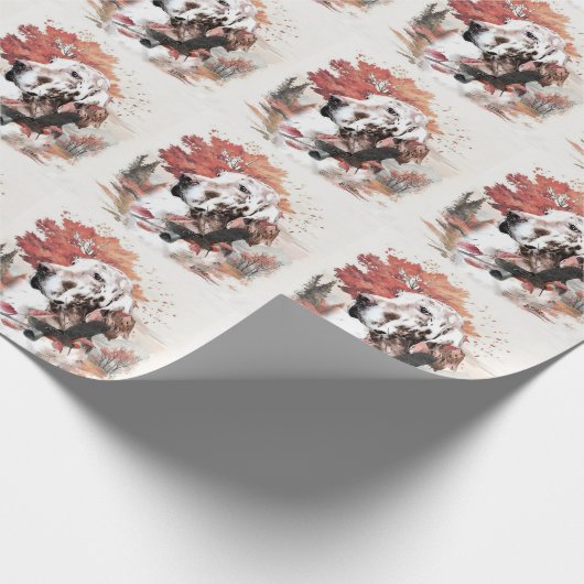 De Engelse Setter, Passion Hunting Cadeaupapier (Hoek)