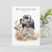 De Engelse Setter, Passion Hunting Kaart (Staand voorkant)