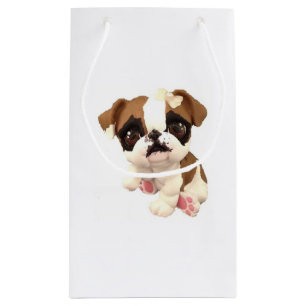 De Engelse Zak van de Gift van de Buldog Klein Cadeauzakje