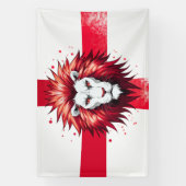 De Engelsleeuw Spandoek (Verticaal)