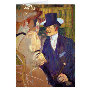 De Engelsman door Toulouse Lautrec, Vintage Kunst