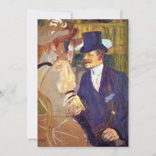 De Engelsman door Toulouse Lautrec, Vintage Kunst