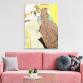 De Engelsman in de Rouge, 1892 Canvas Afdruk (Insitu (Woonkamer))