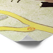 De Engelsman in de Rouge, 1892 Poster (Hoek)