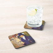 De Engelsman van Toulouse Lautrec,  kunst Bier Onderzetter (Rechterzijde)