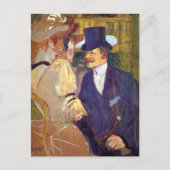 De Engelsman van Toulouse Lautrec,  kunst Briefkaart (Voorkant)