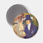 De Engelsman van Toulouse Lautrec,  kunst Magneet (Voorkant / Achterkant)
