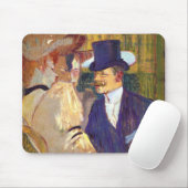 De Engelsman van Toulouse Lautrec,  kunst Muismat (Met muis)