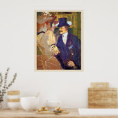 De Engelsman van Toulouse Lautrec, kunst Poster (Keuken)
