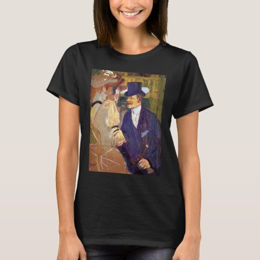 De Engelsman van Toulouse Lautrec,  kunst T-shirt (Voorkant)