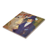 De Engelsman van Toulouse Lautrec,  kunst Tegeltje (Zijkant)