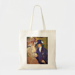 De Engelsman van Toulouse Lautrec,  kunst Tote Bag
