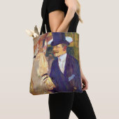 De Engelsman van Toulouse Lautrec,  kunst Tote Bag (Dichtbij)