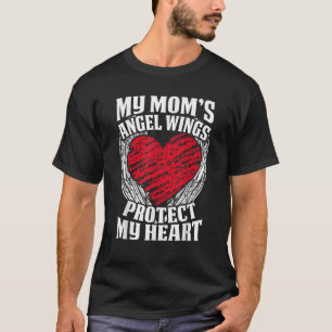 De engelvleugel van mijn moeder beschermt mijn har t-shirt
