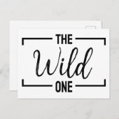 De enige aangepaste gepersonaliseerde mannen vrouw feestdagenkaart (Voorkant / Achterkant)