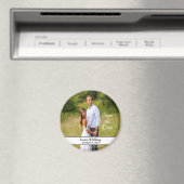 De enige Band van de Foto bewaart de Datum Magneet (Insitu (Vaatwasser))