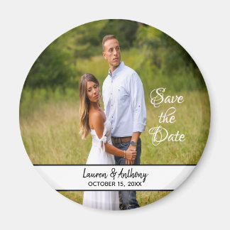 De enige Band van de Foto bewaart de Datum Magneet