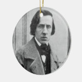 De enige bekende foto van Frederic Chopin Keramisch Ornament (Links)
