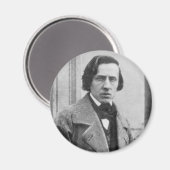 De enige bekende foto van Frederic Chopin Magneet (Voorkant / Achterkant)