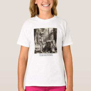 De enige bekende foto van Pinocchio en zijn moeder T-shirt