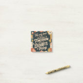 De enige beperking tot onze realisatie van morgen post-it® notes (Op bureau)