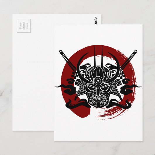 De enige Cirkel van het Bloed van Enso van Briefkaart (Voorkant / Achterkant)