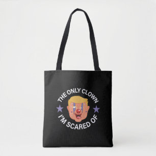 De enige clown waar ik bang voor ben, Halloween An Tote Bag