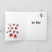 De enige Dag van de Voorlichting Feestdagen Kaart (Binnen)