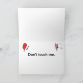 De enige Dag van de Voorlichting Feestdagen Kaart (Binnen)